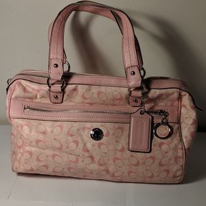 coach pink purse